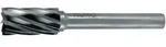 Hartmetall-fr&auml;sstift Zya &Oslash; 12 Mm Kopfl&auml;nge 25 Mm Schaft-&oslash; 6 Mm Verzahnung Alu -