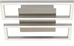 Briloner - Led Deckenleuchte Dimmbar Memoryfunktion 16 W Silber Metall-kunststoff