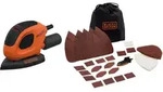 Black&decker - Bew230bc] Ponceuse De Finition Mouse 55 W Avec 15 Accessoires En