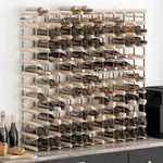 Vidaxl - Weinregal F&uuml;r 120 Flaschen Massivholz Kiefer