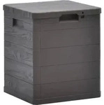 Garten-aufbewahrungsbox 90 L Braun Vidaxl Braun