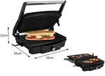 Gr-2852 Elektro Kontaktgrill Schwarz - Tristar