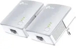 Homeplug Tp-link Powerline Nano 500mb Pa411kit 1p Ethernet Multistreaming Kit Of 2