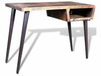 Bonnevie - Tisch mit Eisenbeinen Altholz vidaXL812094