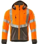 Safe Supreme Soft Shell Jacke Blackpool 15502-246-1418 Gr. L Orange/dunkelanthrazit -