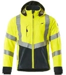 Safe Supreme Soft Shell Jacke Blackpool 15502-246-17010 Gr. S Gelb/schwarzblau -