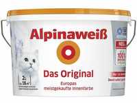 Alpina - weiß Das Original 2 l weiß matt Wandfarbe Deckenfarbe Innen