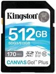 Kingston Sd-card Canvas Go, 512 Gb