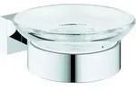 Essentials Cube - Seifenschale Mit Halter, Verchromt 40754001 - Grohe