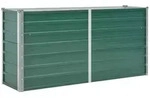 Garten-hochbeet Verzinkter Stahl 160x40x77 Cm Gr&uuml;n Vidaxl Gr&uuml;n