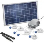 Esotec Solar Teichbel&uuml;fter 25w 600l/h Pumpe Teichbel&uuml;ftung Sauerstoff 101076