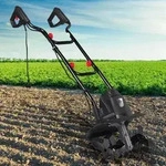 Brast Elektrische Motorhacke Gartenfr&auml;se Kultivator Ackerfr&auml;se Elektro Hacke