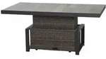 Siena Garden Corido Loungetisch 160 X 90 Cm Gardino&reg;-geflecht Charcoal Grey Keramik