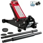 Arebos - 3t Hydraulischer Rangierwagenheber Wagenheber Autoheber Mit Gummiauflagen