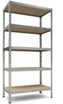Tkt Schwerlastregal Ordnerregal Steckregal Regal Aktenregal 180x92x46 Cm 175 Kg