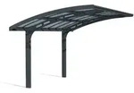 Palram - Canopia Aluminium Carport Arizona Breeze 5000 Anthrazit 495x290x274 Cm