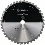 Bosch Akku-kreiss&auml;geblatt Standard For Wood, 305 X 2,2/1,6 X 30, 40 Z&auml;hne,