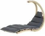Amazonas - Schwebeliege Swing Lounger Anthracite Inkl. Sitzkissen Und Spiralfeder