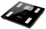 Omron Viva Square Black Electronic Personal Scale