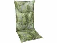 Hochlehner-Auflage 50 cm x 120 cm x 6 cm, grün, palmy grün Sitzpolster - Go-de