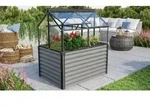 Vitavia - Hochfr&uuml;hbeet 'gaia Jumbo', Schwarz, Hochfr&uuml;hbeet (122 X 83 X 137 Cm), 3