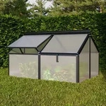 Vitavia - Fr&uuml;hbeet 'gaia Jumbo', Schwarz, Fr&uuml;hbeet (119 X 83 X 72 Cm), 4 Mm Hkp