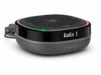 StreamR Splash tragbarer Bluetooth Lautsprecher dab Digital Radio Alexa led -...