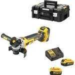 Akku-winkelschleifer Dcg405 125 Mm 18v Mit 3x 5,0 Ah Akkus In Tstak-box - Dewalt