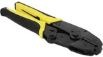 Delock Universelle Koax Crimp-zange, Schwarz/gelb, F&uuml;r 7 Verschiedene Durchmesser