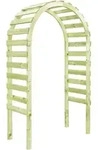 Vidaxl - Gartenpergola 130&times;60&times;230 Cm Kiefernholz Impr&auml;gniert