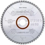 S&auml;geblatt Metabo Laminate Cut Professional 216x30 Z60 Fz/tz 0grad