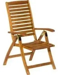 Paraiba Klappsessel 5-fach Verstellbar Akazie