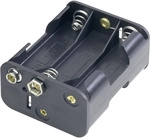 Goobay 11467 Batteriehalter 6x Mignon (aa) Druckknopfanschluss (l X B X H) 58 X 28 X