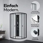 Dusche Komplett Marwell Komplettdusche Fertigdusche Factory 85 X 85 X 200 Cm - Dusche