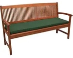 Loft Bk Auflage Bankkissen Sitzkissen, 150x48x5cm Dunkelgr&uuml;n