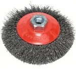 Accessories Kegelb&uuml;rste Clean For Metal, Gewellt, 115 Mm, 0,3 Mm, 12500 U/min, M14