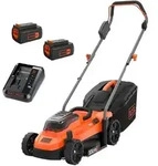 Black+decker Bcmw3318l2 Akku Rasenm&auml;her 18v/2x2,5ah Li-ion - 33 Cm Mit 2 Akkus
