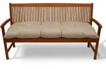 Bankpolster Flair Bk Natur, 150x50x10 Cm - Beautissu