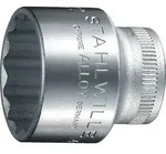 Stahlwille - 45 24 02010024 Au&szlig;en-sechskant Steckschl&uuml;sseleinsatz 24 Mm 3/8' (10