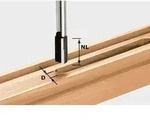 Hw S8 D10/25 Nutfr&auml;ser 10 X 25 X 60 X 8 Mm ( 490960 ) F&uuml;r Oberfr&auml;se Of 900, Of