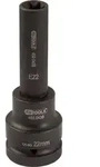 1' Kraft-stecknuss E-torx, Lang, E24