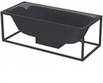 Bettelux Shape Rechteck-badewanne Freistehend 170x75x45cm, 2