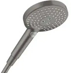 Hansgrohe Raindance Select S - Duschkopf 120, 3 Strahlen, Ecosmart, Schwarz Chrom