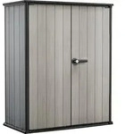 High Store+ Aufbewahrungsschrank - 139.5x77x170cm - 1500 Liter - Grau -...