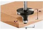 Abrundfr&auml;ser Hw S8 D25,5/r6,35 Kl &ndash; 491013 - Festool