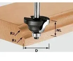 Festool Doppelradienfr&auml;ser Hw S8 D38,1/r6,35/r6,35 491030