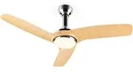 Klarstein - Silent Service Deckenventilator &Oslash;: 128 Cm, Leistung: 25 Watt Holzoptik