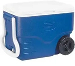 Coleman 40qt Performance Wheeled K&uuml;hlbox, Blau/wei&szlig;