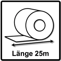 Schleifrolle 115x25m P100 Gr Granat &ndash; 201106 - Festool