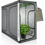 Zelsius Grow Tent 240 X 120 X 200 Cm Grau/schwarz Pflanzenzucht Indoor